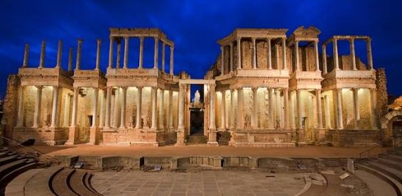 Teatro Romano de Mérida Turismo Extremadura